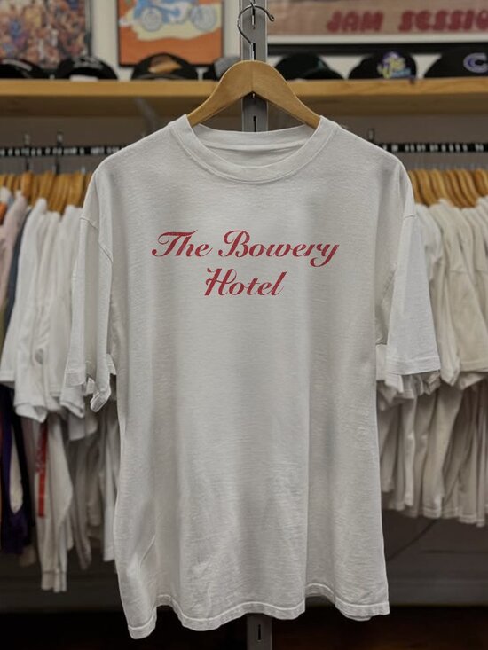 Davis Other - Rare The Bowery Hotel New York Washed White Tee